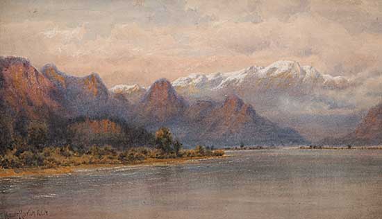 #474 ~ Martin - Untitled - Pitt River and Golden Ear Mountains