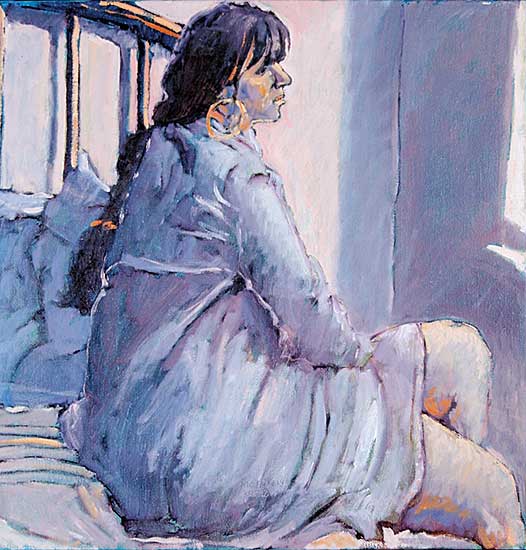 #479 ~ McInnis - Untitled - The Mauve Nightgown