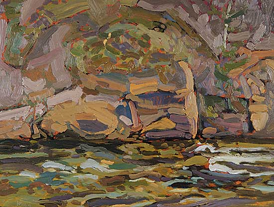 #485 ~ More - Rapids at Jumping Pound