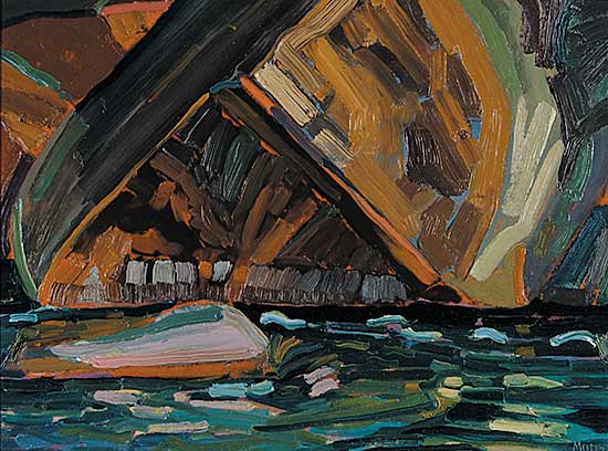 #486 ~ More - Triangle Rock, Elbow River
