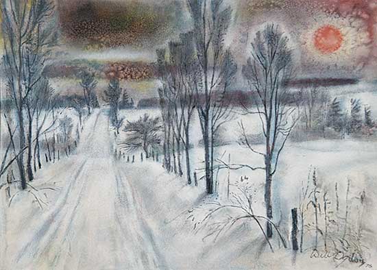 #493 ~ Ogilvie - Winter Evening