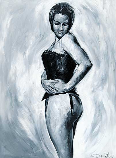 #532 ~ White - Untitled - Mandy