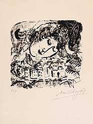 #303.1 ~ Chagall - Le Village  #83/90