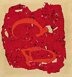 #326 ~ Teitelbaum - Cryptic Sign - Redon Red