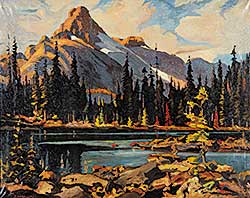#453 ~ Holmes - Untitled - Mt. Assiniboine