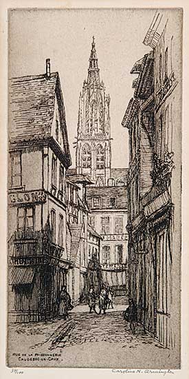 #602 ~ Armington - Rue de la Poissonnerie Caudebec en Cau  #39/10