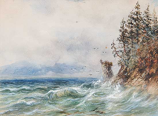 #611 ~ Baber - Untitled - Siwash Rock, B.C.