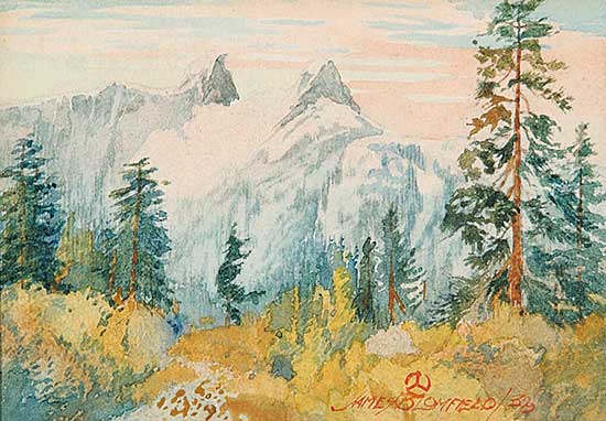 #629 ~ Blomfield - Untitled - The Lions, Vancouver