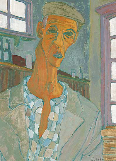 #639 ~ Burns - Untitled - Self Portrait