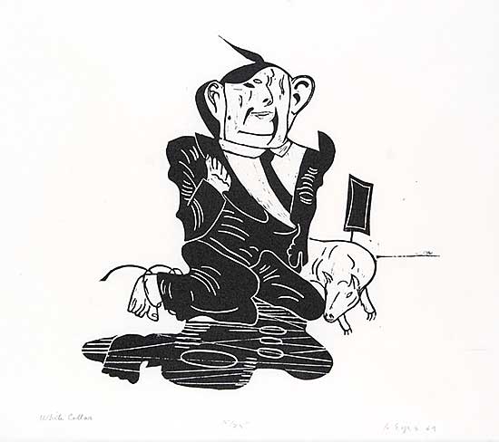 #684 ~ Eyre - White Collar  #5/25