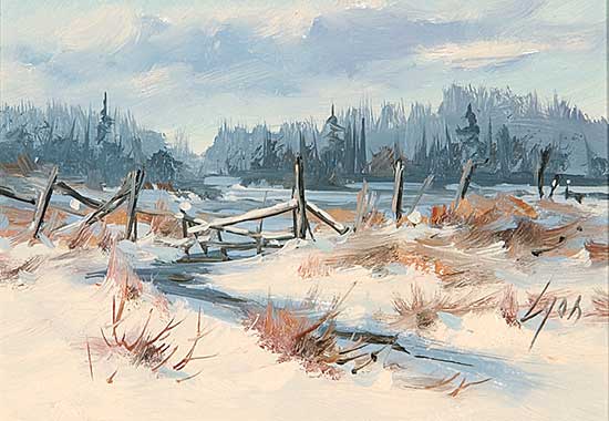 #734 ~ Lyon - Untitled - Winter Gate