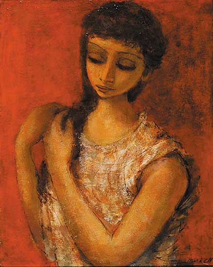 #747 ~ Markell - Untitled - Portrait of a Woman