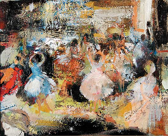 #748 ~ Markell - Untitled - Ballerinas