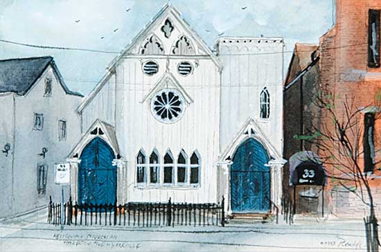 #810 ~ School - H... Church on Hazleton Ave. in Yorkville