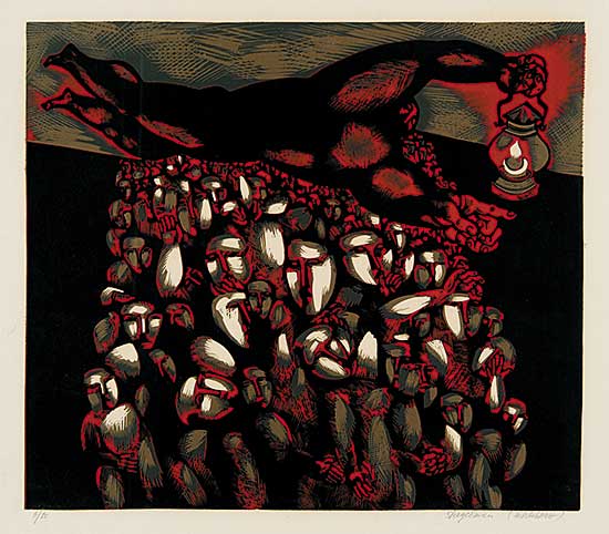 #814 ~ Shegelman - Untitled - Light Comes to the Masses  #3/10