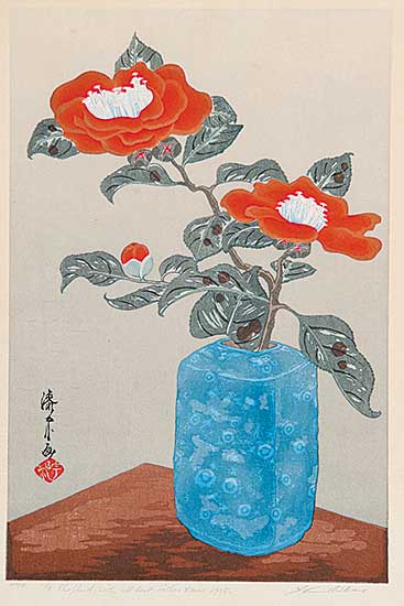 #857 ~ Urushibara - Camelias