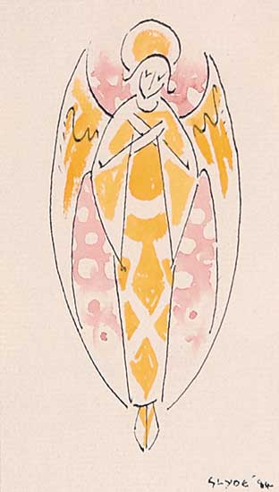 #59 ~ Glyde - Untitled - Christmas Angel