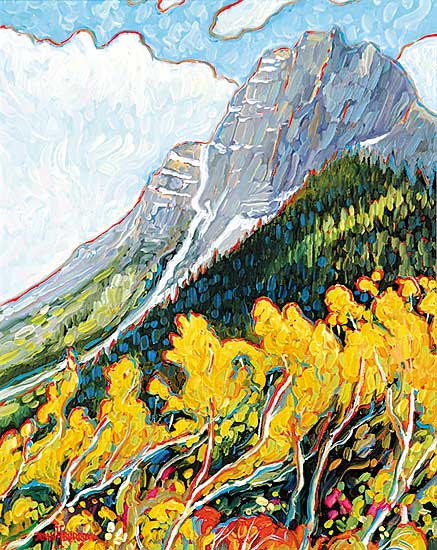 #12 ~ Burrow - Snow Slide Aspens - Roger's Pass