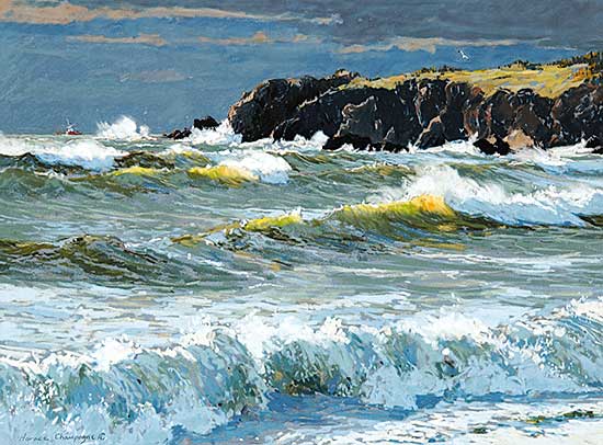 #18 ~ Champagne - Flying Surf - Trout River, Gros Morne, Nat. Park, Newfoundland