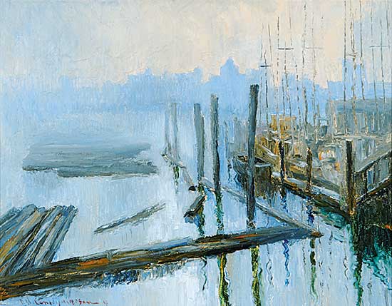 #31 ~ de Grandmaison - Vancouver in Fog