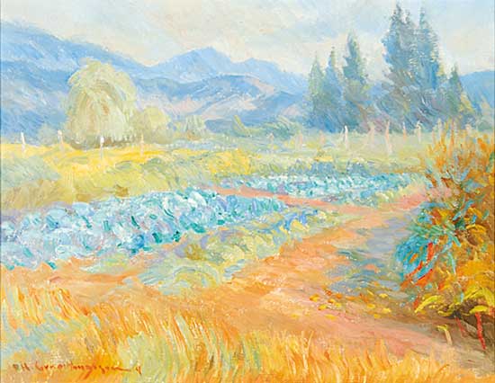 #34 ~ de Grandmaison - Late Sun in the Cabbage Patch