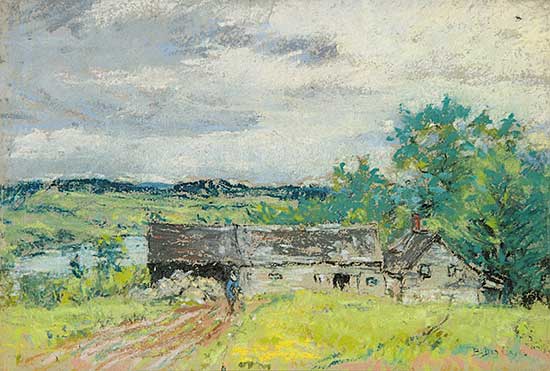 #35 ~ des Clayes - Quebec Farm in Spring