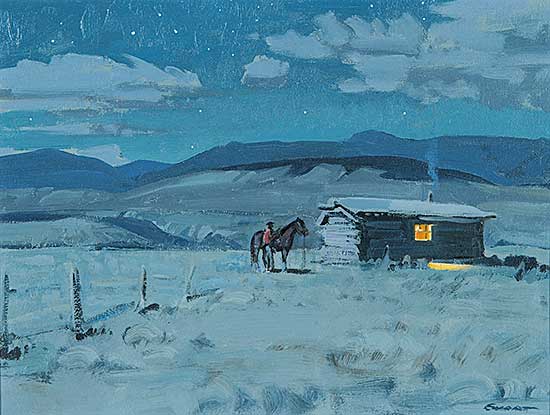 #40 ~ Ewart - Moonlight - Thompson River Valley Near Ashcroft