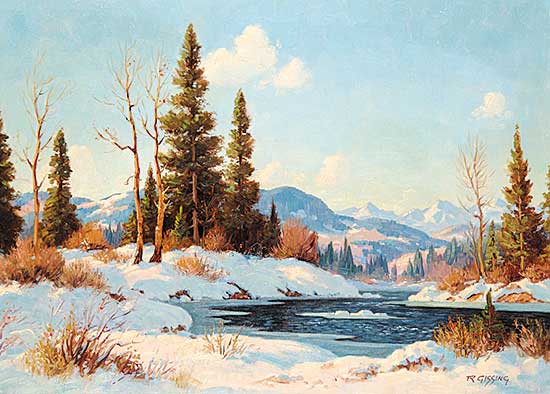 #48 ~ Gissing - Winter Sunlight