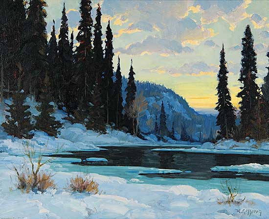 #51 ~ Gissing - Winter Evening No.3