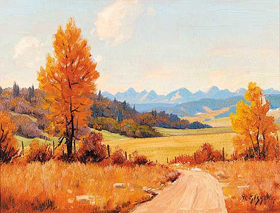 #55 ~ Gissing - Autumn Study