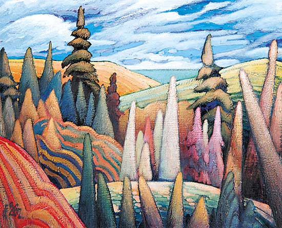 #62 ~ Hergel - Near the Leitch Mine, Lake Nipigon, 1994