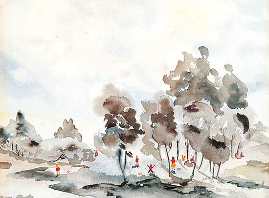 #77.1 ~ Mitchell - Untitled - Playing in the Park