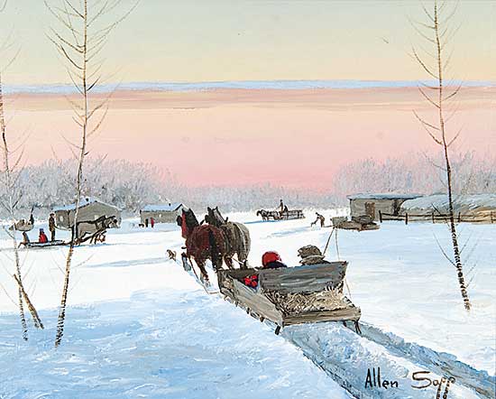 #99 ~ Sapp - Untitled - The Winter Sleigh Ride