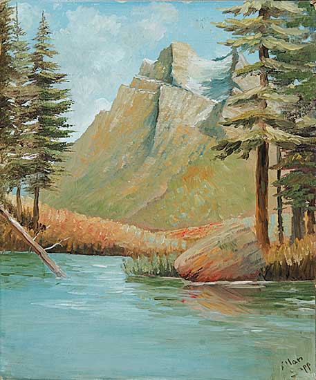 #101 ~ Sapp - Untitled - Mountain Lake