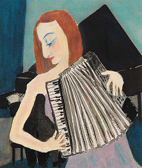 #106 ~ Snow - Accordion