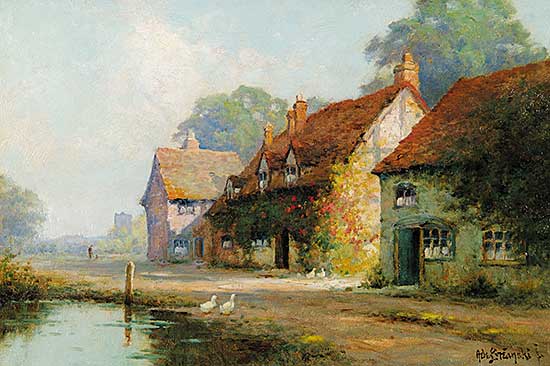 #203 ~ Breanski - A Buckinghamshire Village