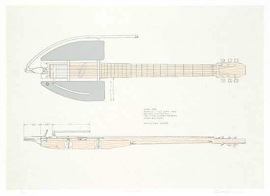 #424 ~ Favro - Guitar Design  #6/40