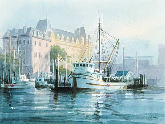 #430 ~ Heine - Inner Harbour, Victoria, B.C.