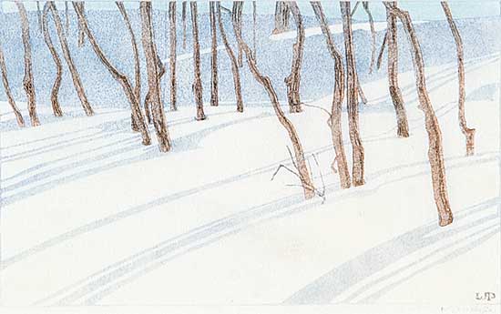 #452.1 ~ Phillips - The Red River in Winter