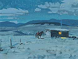 #40 ~ Ewart - Moonlight - Thompson River Valley Near Ashcroft