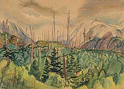#109 ~ Surrey - Untitled - A Mountain Clearing