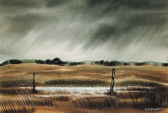#630 ~ Blodgett - Untitled - Storm in Alberta