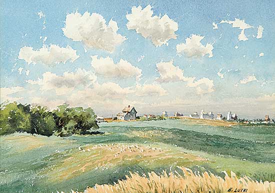 #729 ~ Luthi - Summer on the Prairies Near Semans