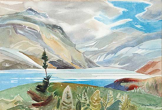 #734 ~ Middleton - Untitled - Mountain Lake