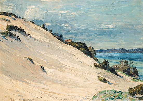 #743 ~ Nielson - Untitled - Dunes on the Beach