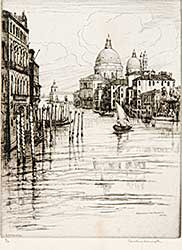 #605 ~ Armington - Grand Canal from Accademia, Venice  #2/12