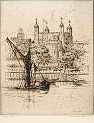 #607 ~ Armington - Tower of London  #1st state, 1 print