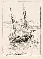 #613 ~ Armington - Barques de Peche, Honfleur, No. 2  #24/30