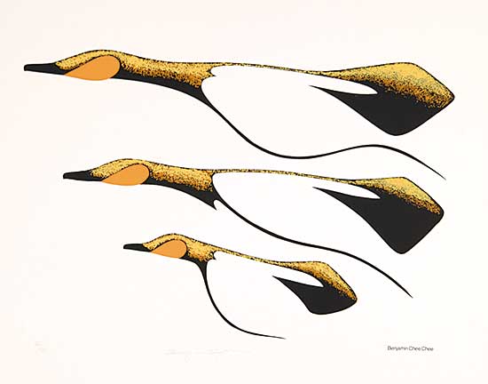 #312 ~ Chee Chee - Family in Flight  #52/75