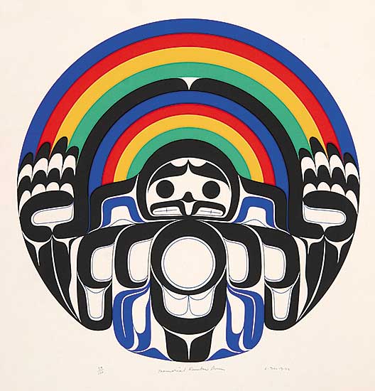 #329 ~ David - Memorial Rainbow Drum  #59/100